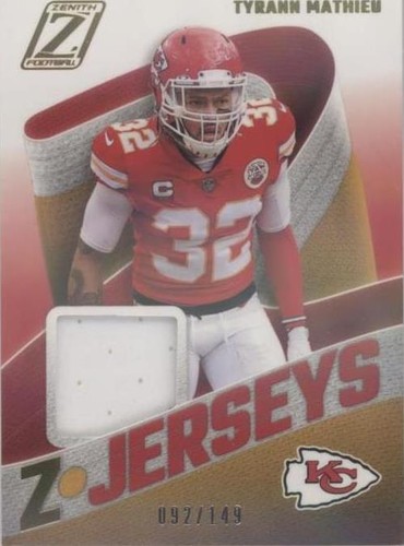 2021 Panini Zenith Tyrann Mathieu #Z-TMA