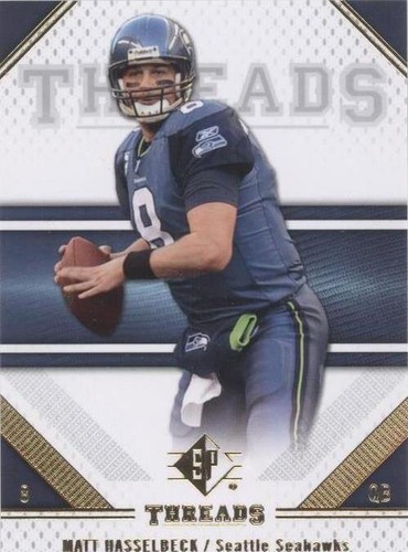 2009 SP Threads Matt Hasselbeck #71