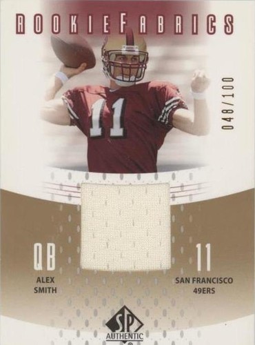 2005 SP Authentic Alex Smith #RF-AS