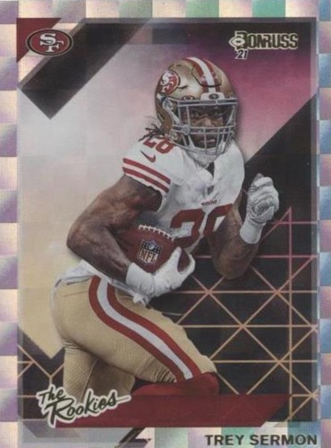 2021 Panini Donruss Trey Sermon #TR-TSE