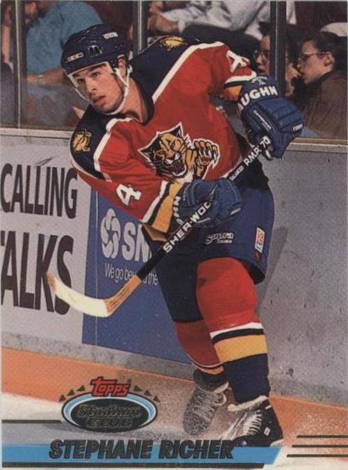 1993-94 Topps Stadium Club - Stephane Richer #347