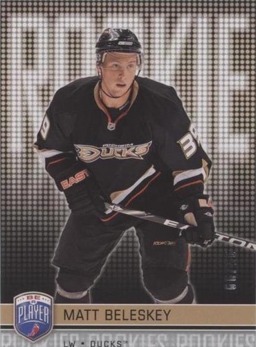 2008-09 Upper Deck Be a Player - Matt Beleskey #RR-334