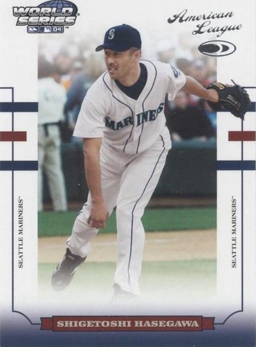 2004 Donruss World Series - Shigetoshi Hasegawa #WS-154