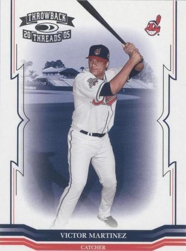 2005 Donruss Throwback Threads - Victor Martinez #186