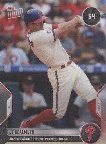 2022 Topps Now MLB Network Top 100 Players - J.T. Realmuto #T-54