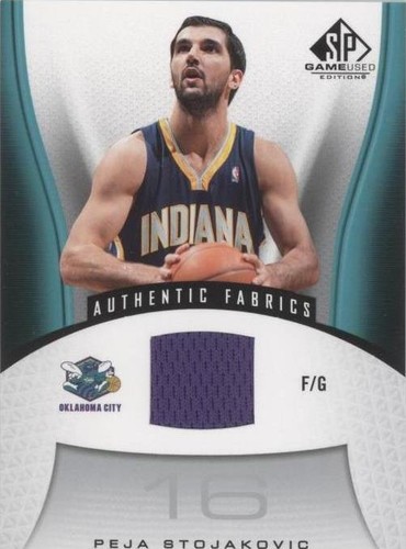 2006-07 SP Game Used Edition - Peja Stojakovic #137