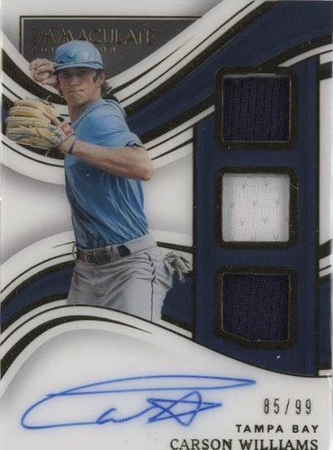 2023 Panini Immaculate Collection - Carson Williams #PTS-CW
