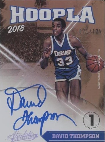 2018-19 Panini Absolute Memorabilia - David Thompson #HS-DT