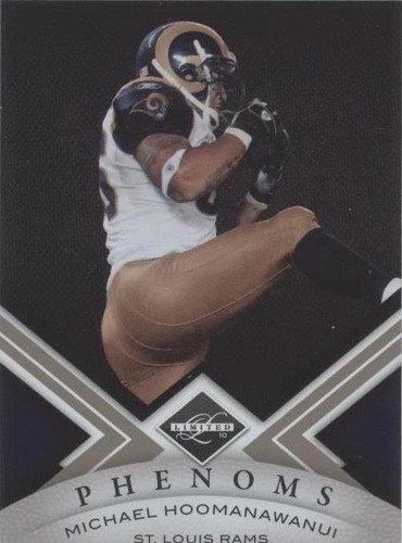 2010 Panini Limited Michael Hoomanawanui #184