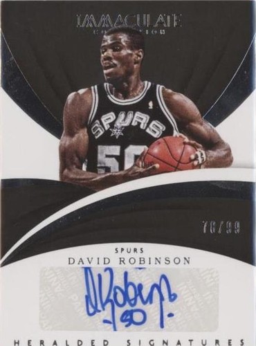 David Nalbandion ユニフォームカード David Robinson - 1991 NBA Hoops Card #327 - Celebration From