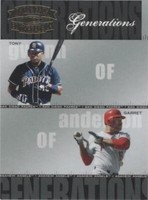 2004 Donruss Throwback Threads - Garret Anderson Tony Gwynn #G-5