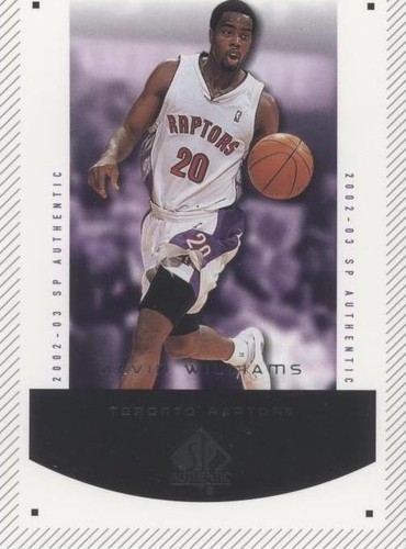 2002-03 SP Authentic - Alvin Williams #93