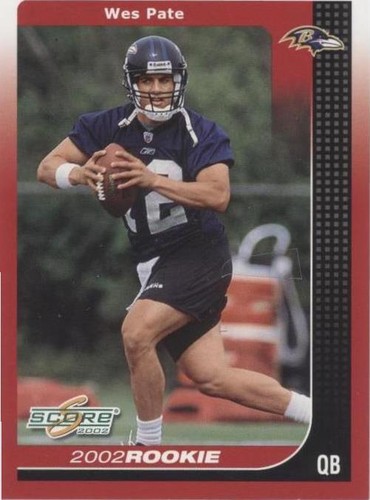 2002 Score Wes Pate #266