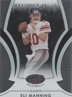 2007 Leaf Certified Materials Eli Manning #CS-4