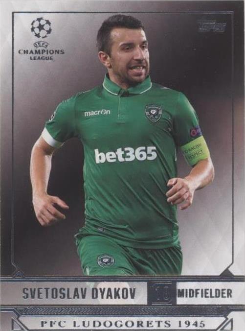 2016-17 Topps UCL Showcase Svetoslav Dyakov #123