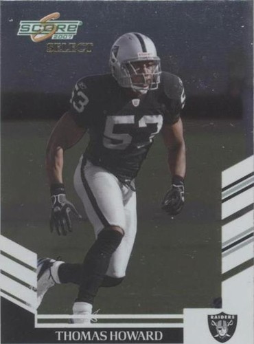 2007 Score Select Thomas Howard #277