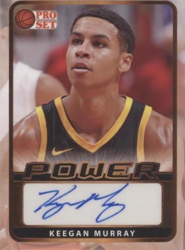 2021-22 Leaf Pro Set Power - Keegan Murray #PA-KM1