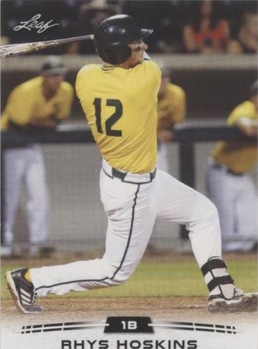 2017 Leaf Excel Rookie - Rhys Hoskins #09