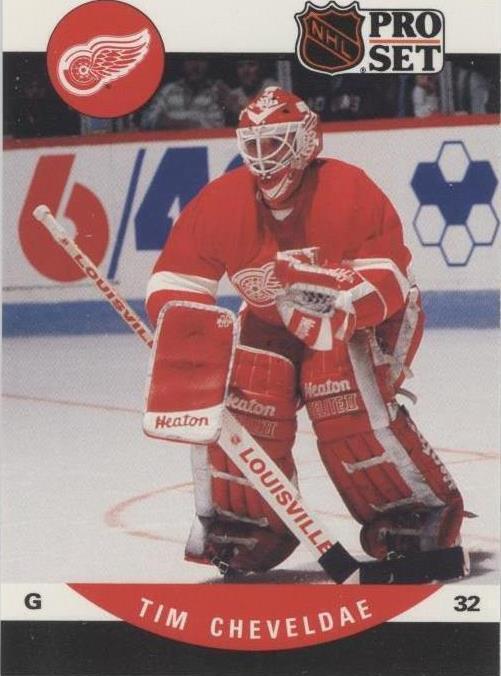 1990-91 Pro Set - Tim Cheveldae #602