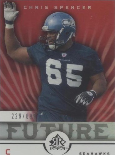 2005 Upper Deck Reflections Chris Spencer #144