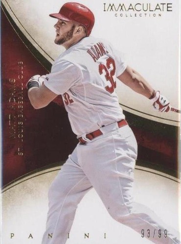 2014 Panini Immaculate Collection - Matt Adams #93
