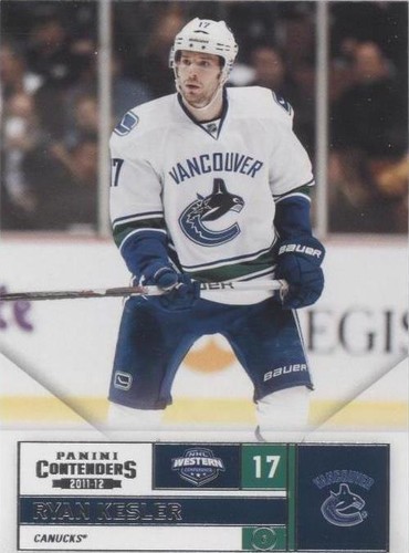 2011-12 Panini Playoff Contenders - Ryan Kesler #17