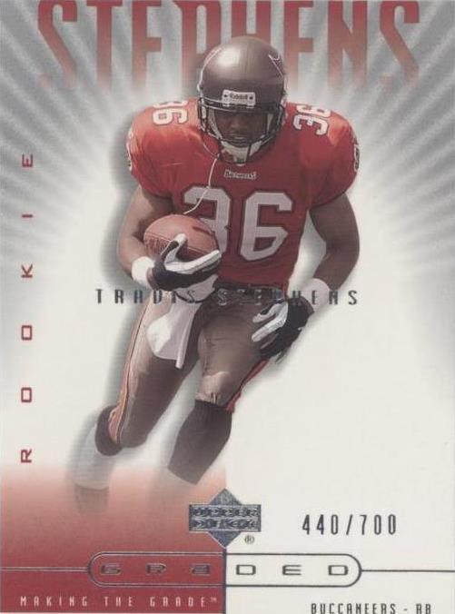 2002 Upper Deck Graded Travis Stephens #118