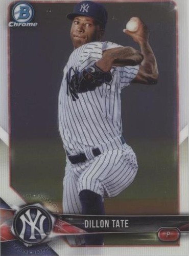2018 Bowman Chrome - Dillon Tate #BCP235