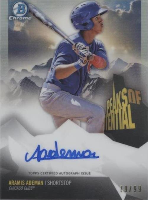 2018 Bowman Chrome - Aramis Ademan #PPA-AA