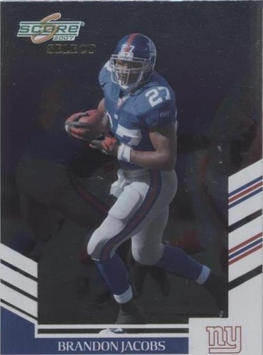 2007 Score Select Brandon Jacobs #14