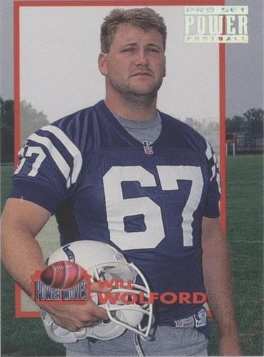 1993 Pro Set Power Will Wolford #PM 18