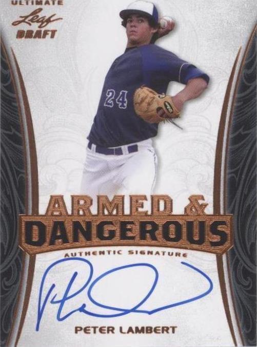2015 Leaf Ultimate Draft - Peter Lambert #AD-PL1