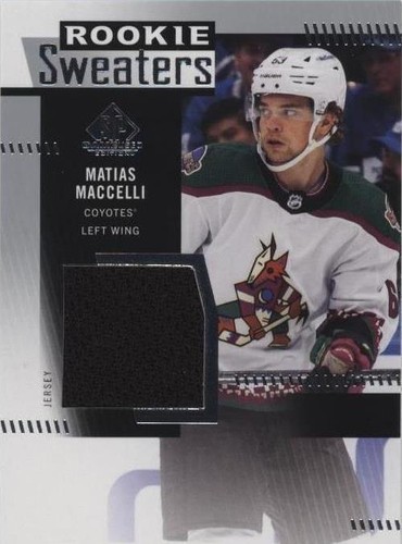 2022-23 Upper Deck SP Game Used - Matias Maccelli #RS-MM