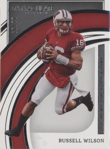 2022 Panini Immaculate Collection Collegiate Russell Wilson #22