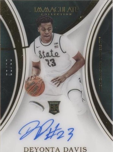 2016-17 Panini Immaculate Collection Collegiate - Deyonta Davis #51