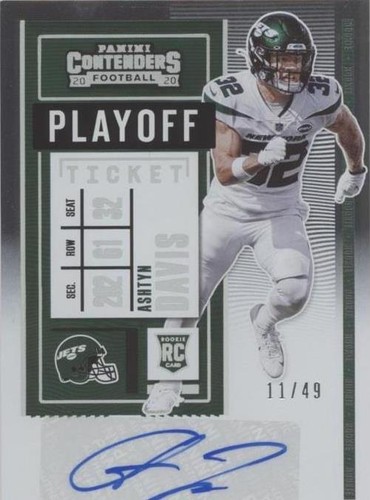 2020 Panini Contenders Ashtyn Davis #190