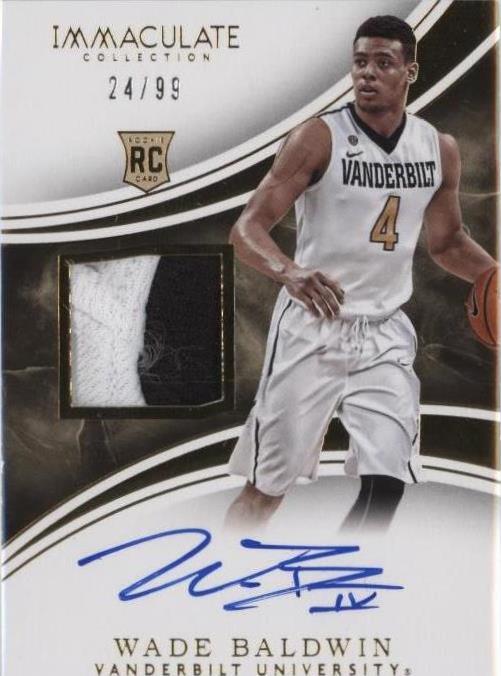 2016-17 Panini Immaculate Collection Collegiate - Wade Baldwin IV #58