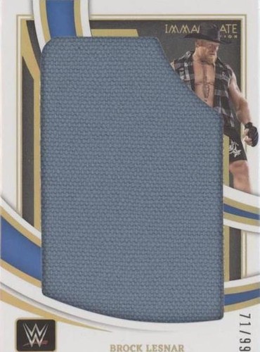 2022 Panini Immaculate Collection WWE - Brock Lesnar #RC-BLS2