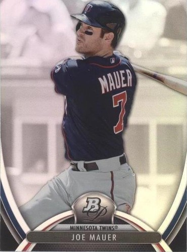 2013 Bowman Platinum - Joe Mauer #77
