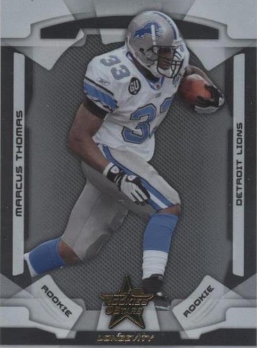 2008 Leaf Rookies & Stars Longevity Marcus Thomas #160