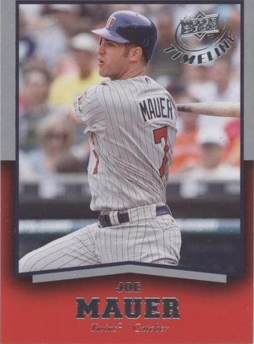 2008 Upper Deck Timeline - Joe Mauer #42