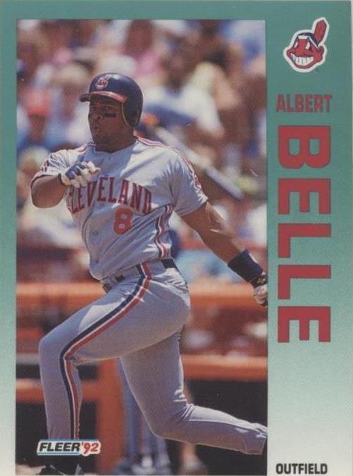 Fleer 1992 - Albert Belle #105
