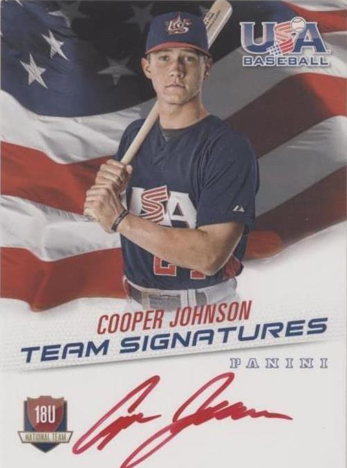 2015 Panini USA Baseball - Cooper Johnson #18U-CJ