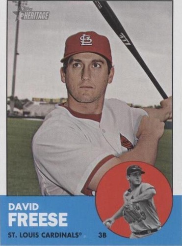 2012 Topps Heritage - David Freese #130