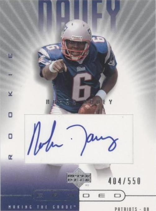 2002 Upper Deck Graded Rohan Davey #160