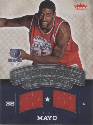 2008-09 Fleer - O.J. Mayo #NBA-OM