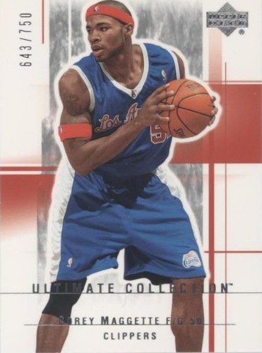 2003-04 Upper Deck Ultimate Collection - Corey Maggette #42