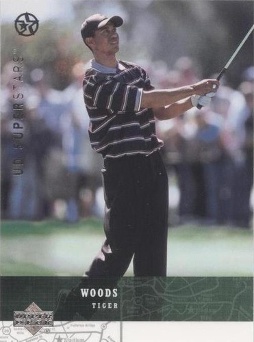 Tiger Woods 2002 UD Kit Young Hawaii Trade Conference