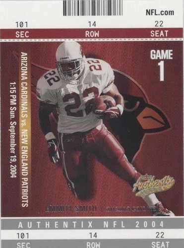 2004 Fleer Authentix Emmitt Smith #96