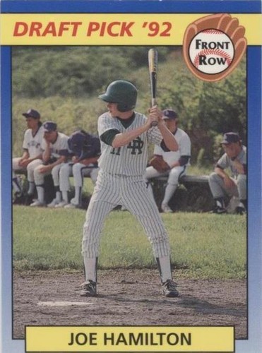 1992 Front Row Draft Picks - Joe Hamilton #35